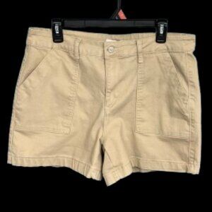 🌟 Bleu Women’s Beige Casual Shorts Size 14
